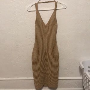 NOT FOR SALE Low back midi dress
